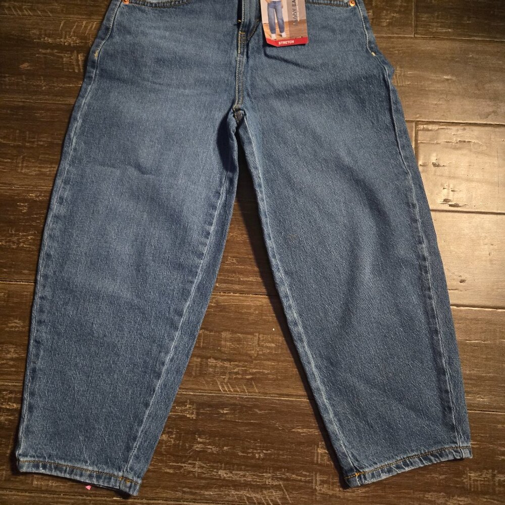 Levi’s Girls Baggy Barrel Jeans Size 8 NWT